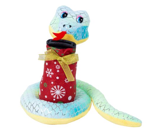 Money box SNAKE YEAR H19cm mix