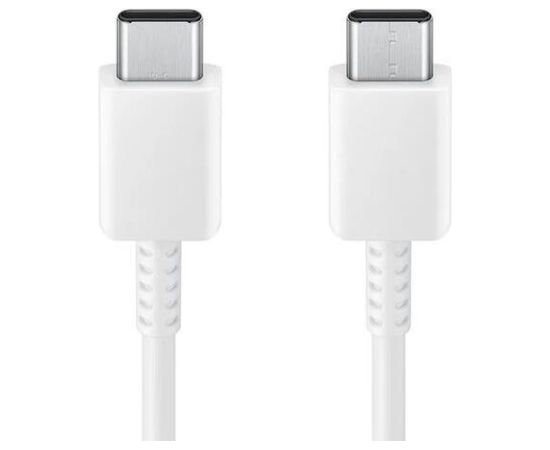 Samsung EP-DW767JWE 25W Универсальный 3A Быстрый USB-C до USB-C Кабель для передачи данных и зарядки 1.8м Белый (OEM)