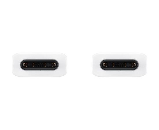 Samsung EP-DW767JWE 25W Универсальный 3A Быстрый USB-C до USB-C Кабель для передачи данных и зарядки 1.8м Белый (OEM)