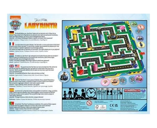 Ravensburger Ravensburger Paw Patrol Junior Labyrinth