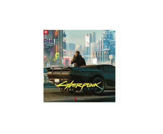 Puzle Good Loot Gaming Puzzle: Cyberpunk 2077 Mercenary on the Rise (1000 pieces)