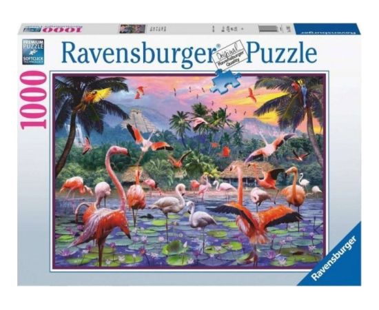 Ravensburger Ravensburger Pink Flamingos 1000 Pieces