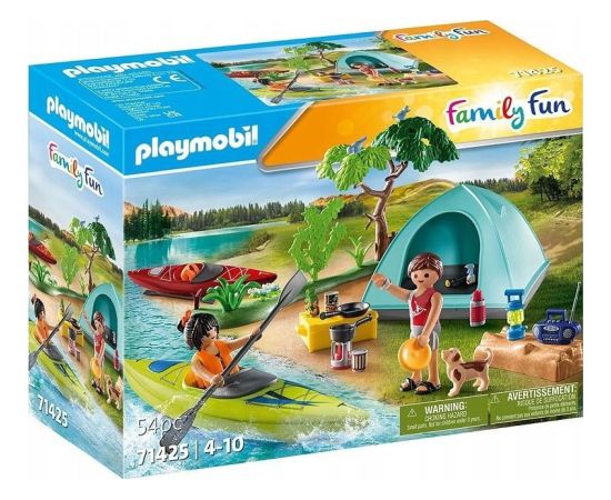 Playmobil Zestaw z figurkami Family Fun 71425 Biwak pod namiotem