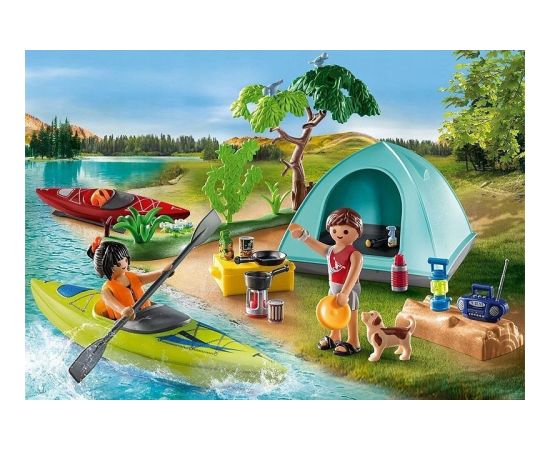 Playmobil Zestaw z figurkami Family Fun 71425 Biwak pod namiotem