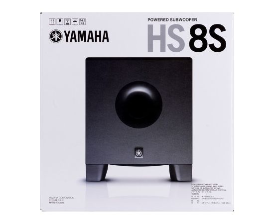 Yamaha HS8S subwoofer Black 150 W