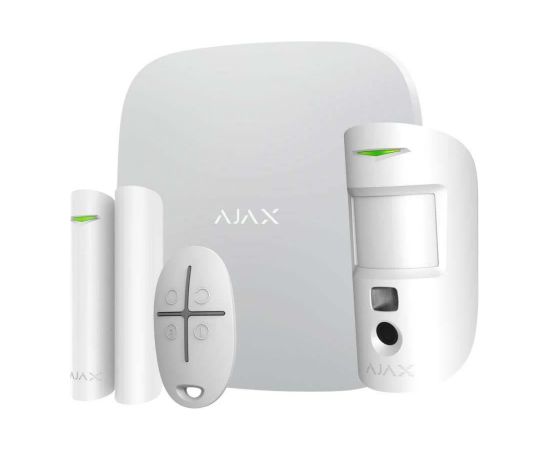 ALARM SECURITY STARTERKIT CAM/PLUS WHITE 38174 AJAX