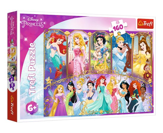 TREFL DISNEY PRINCESS Puzle Princeses, 160 gab.