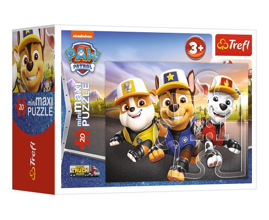 TREFL PAW PATROL Mini Maxi Puzle Paw Patrol, 20 gab.