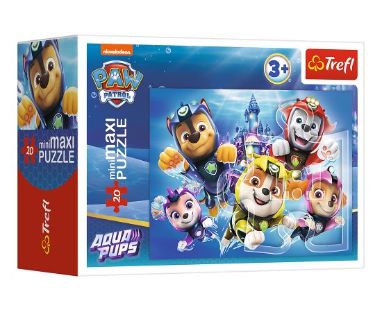 TREFL PAW PATROL Mini Maxi Puzle Paw Patrol, 20 gab.