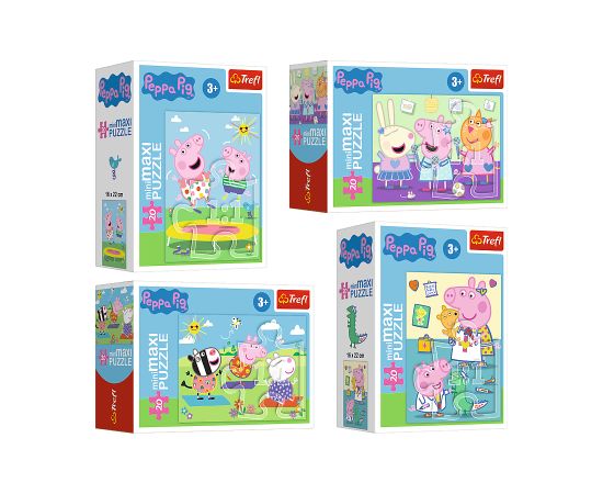 TREFL PEPPA PIG Мини-макси пазл Свинка Пеппа, 20 шт.