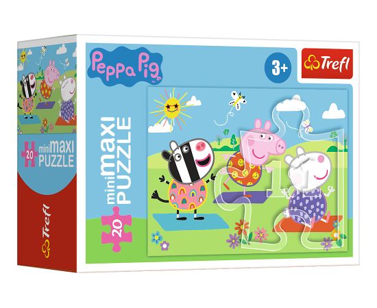 TREFL PEPPA PIG Мини-макси пазл Свинка Пеппа, 20 шт.