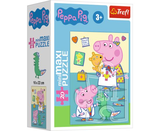 TREFL PEPPA PIG Мини-макси пазл Свинка Пеппа, 20 шт.