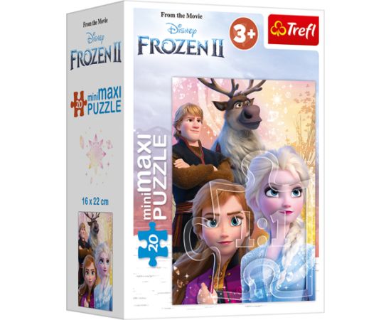 TREFL FROZEN Мини-макси пазл Холодное сердце 2, 20 шт.