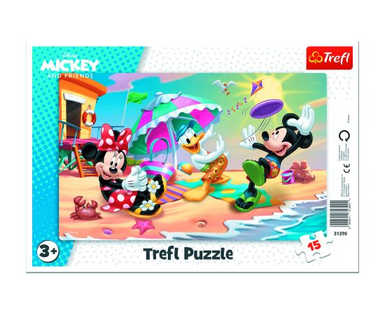 TREFL DISNEY ППазл в рамке Микки-Маус, 15 шт.