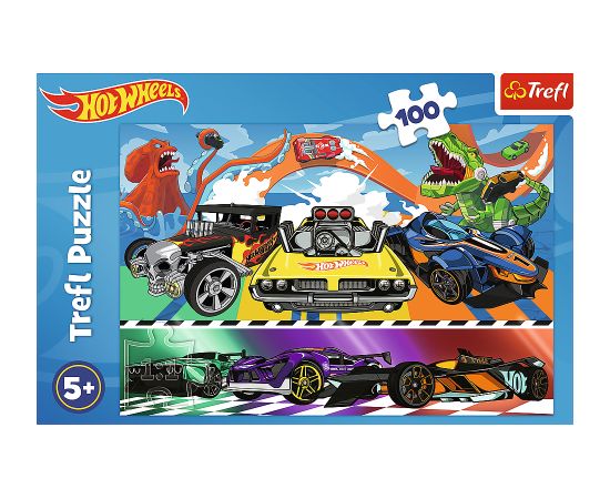 TREFL HOT WHEELS Puzle, 100 gab.