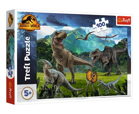 TREFL JURASSIC PARK Puzle, 100 gab.