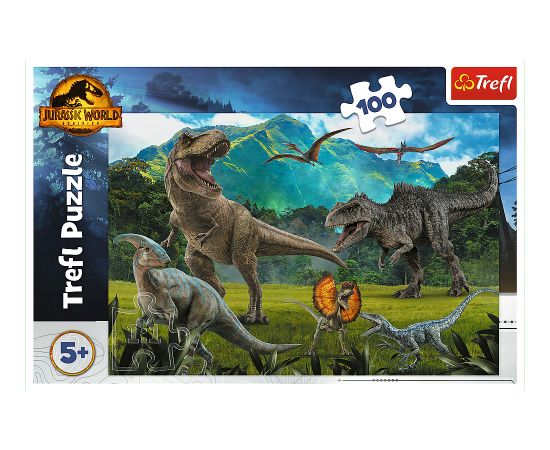 TREFL JURASSIC PARK Puzle, 100 gab.