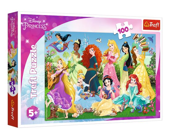 TREFL DISNEY PRINCESS Puzle Princeses, 100 gab.