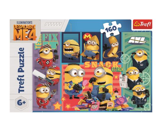 TREFL MINIONS Puzle "Minions", 160 gab.