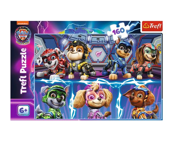 TREFL PAW PATROL Puzle 160 Paw Patrol, 160 gab.