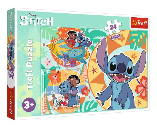 TREFL STITCH Maxi puzle, 24 gab.