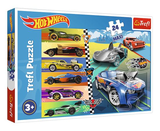 TREFL HOT WHEELS MAXI Пазл, 24 шт.