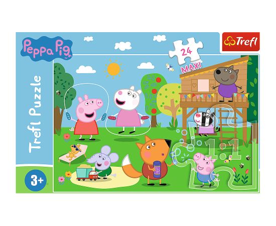 TREFL PEPPA PIG Maxi Пазл Свинка Пеппа, 24 шт.