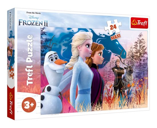 TREFL FROZEN Maxi Puzle "Ledus Sirds 2", 24 gab.