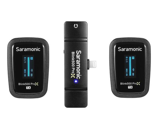 Mikrofon Saramonic Saramonic Blink500 ProX B4 (RXDi + TX + TX) Zestaw do bezprzewodowej transmisji dźwięku