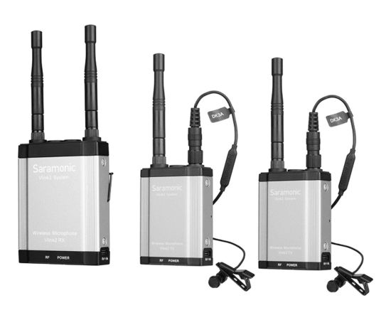 Mikrofon Saramonic Saramonic Vlink2 Kit2 Zestaw do bezprzewodowej transmisji dźwięku