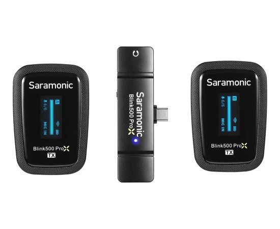 Mikrofon Saramonic Saramonic Blink500 ProX B6 (RXUC + TX + TX) Zestaw do bezprzewodowej transmisji dźwięku