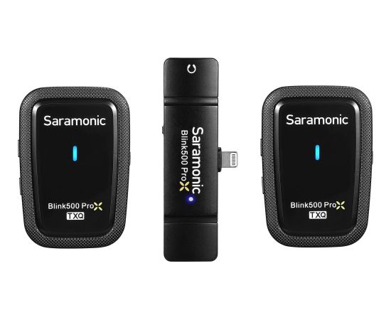 Mikrofon Saramonic Saramonic Blink500 ProX Q4 (RXDi + TX + TX) Zestaw do bezprzewodowej transmisji dźwięku