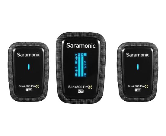 Mikrofon Saramonic Saramonic Blink500 ProX Q2 (RX + TX + TX) Zestaw do bezprzewodowej transmisji dźwięku