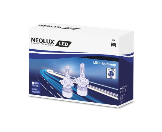 NEOLUX H4-LED 12V 13W P43t Spuldze 2gab (Komplekts)