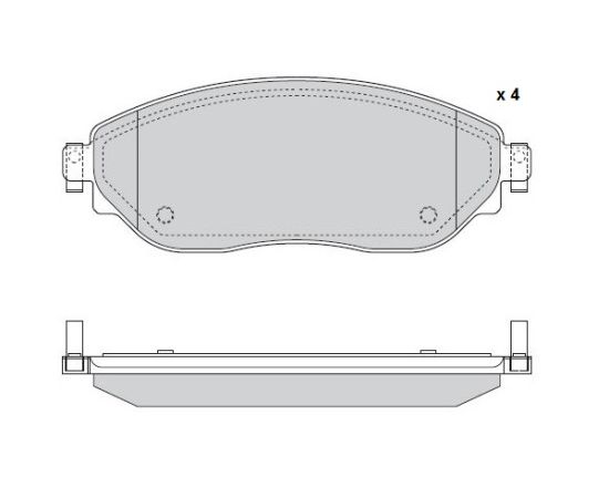 FVR4840 BREMŽU UZLIKAS FBP-1018 FREMAX