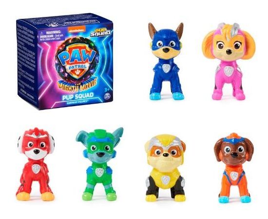 Spin Master Paw Patrol: The Mighty Movie - Pup Squad Surprise Figure (6067087)