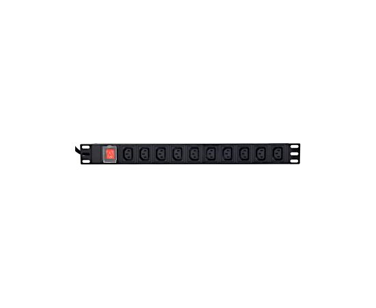 Pagarinātājs Gembird PDU 16A 3500W 10 pcs C13 sockets