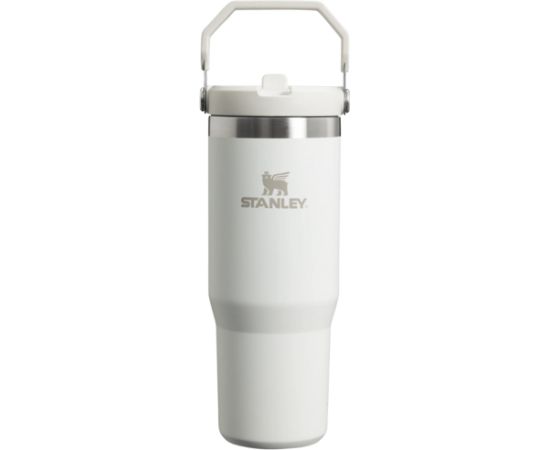 Stanley Termokrūze ar salmiņu The IceFlow Flip Straw Tumbler 0,89L balta