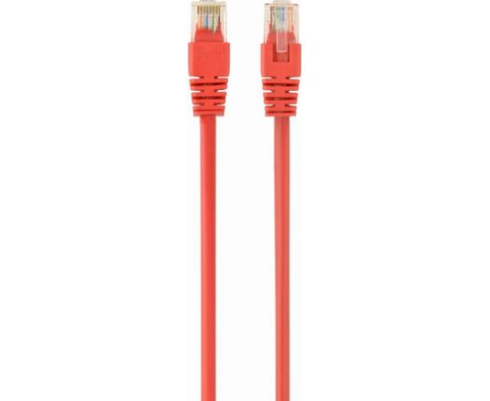 PATCH CABLE CAT5E UTP 0.25M/RED PP12-0.25M/R GEMBIRD