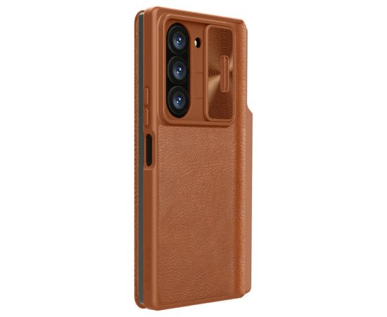 Etui Nillkin Qin Pro Leather Samsung Galaxy Z Fold 6 5G (brązowy)