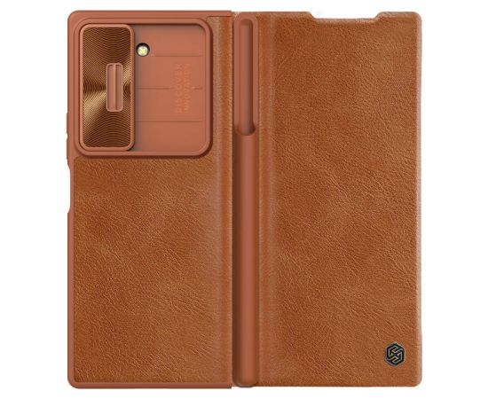 Etui Nillkin Qin Pro Leather Samsung Galaxy Z Fold 6 5G (brązowy)