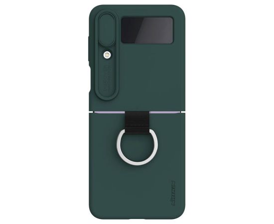 Etui Nillkin CamShield Silky Samsung Galaxy Z Flip 4 5G (zielony)