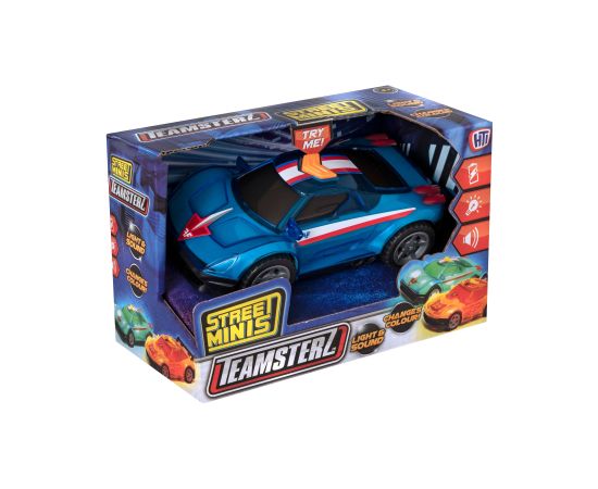 TEAMSTERZ Mighty Machine automašīna ar gaismiņām, 12,5 cm