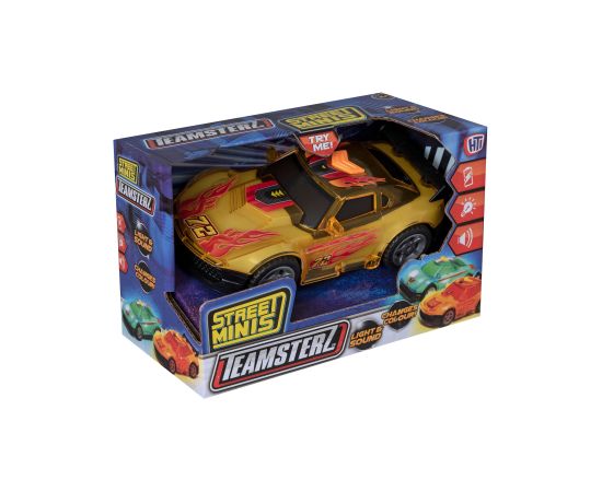 TEAMSTERZ Mighty Machine automašīna ar gaismiņām, 12,5 cm