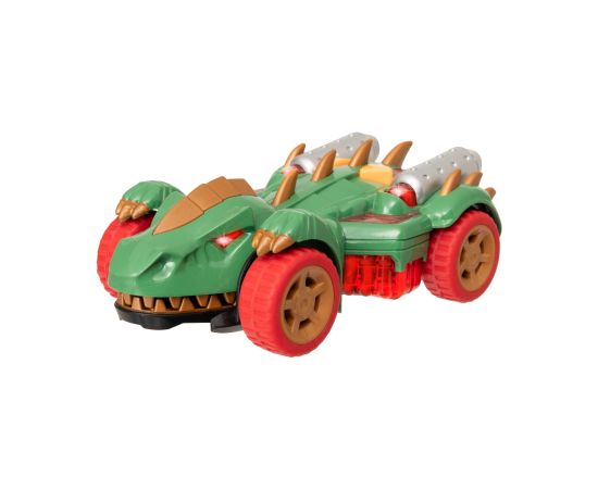 TEAMSTERZ Mighty Machine dinozaura automašīna ar gaismas un skaņas efektiem, 12,5 cm