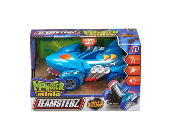 TEAMSTERZ Mighty Machine haizivs automašīna ar gaismas un skaņas efektiem, 12,5 cm