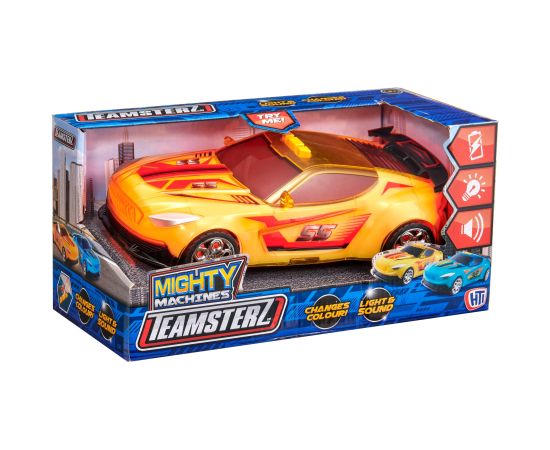 TEAMSTERZ Mighty Machine меняющая цвет машинка со звуком и освещением, 25см