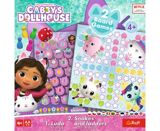 TREFL GABBY´S DOLLHOUSE Настольная игра 2 в 1