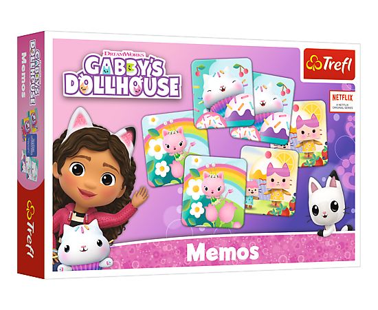 TREFL GABBY´S DOLLHOUSE Memo Gabby´s Dollhouse