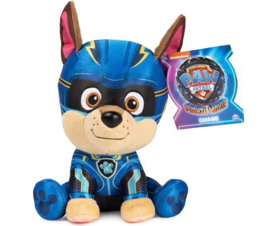 PAW PATROL Varenie kucēni, plīša rotaļlieta no filmas, Čeiss 15 cm